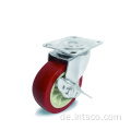 2-Zoll-Light Duty Red PVC Caster